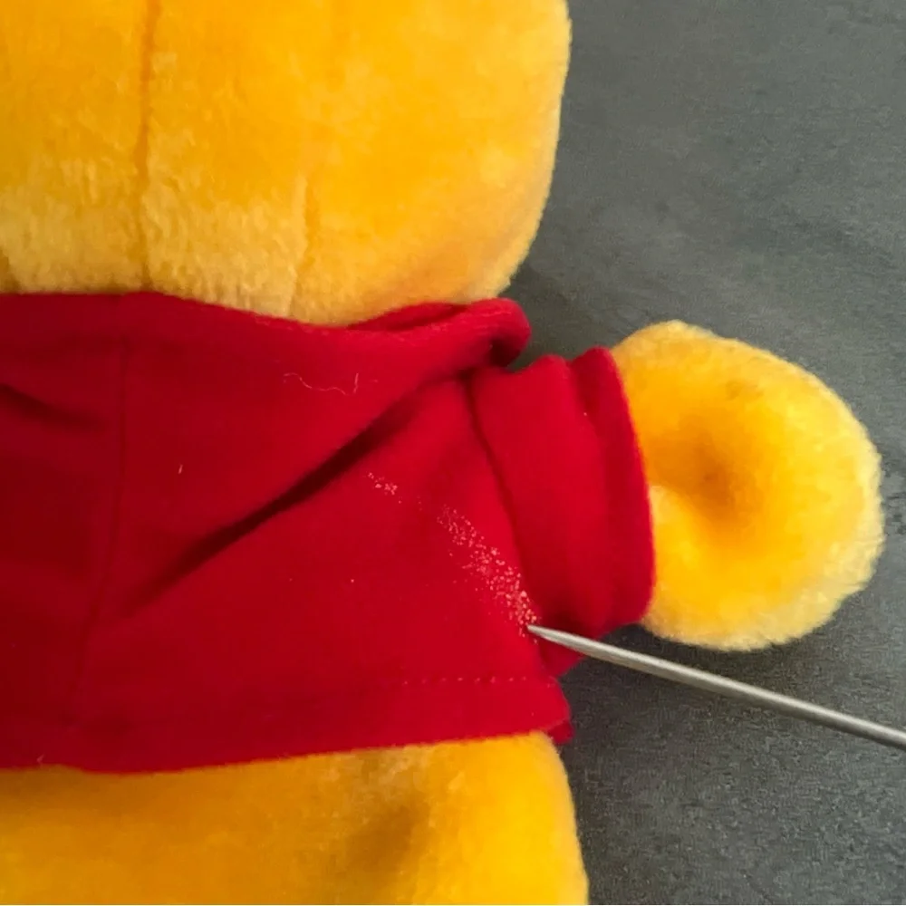 VTG Winnie the Pooh 9” Mattel‎ Arcotoys Plush Toy Hand Puppet